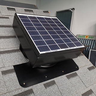 70W Solar Attic Vent Fan for Factory/Public Place/Storeroom 