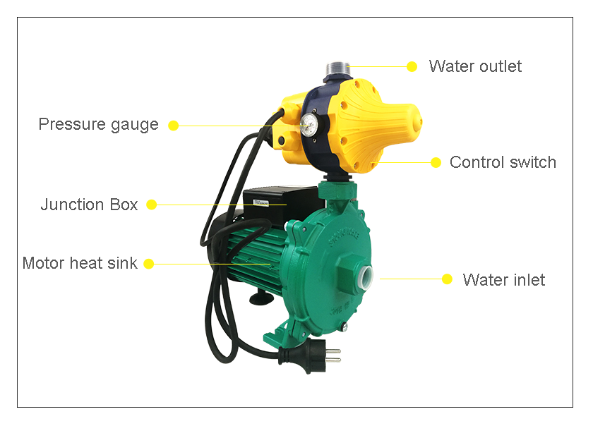 walrus tq200 water supply and pressure booster pump