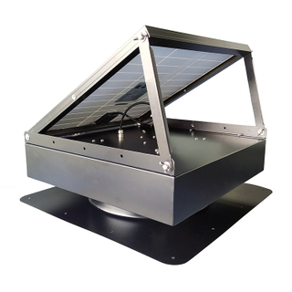 70W Adjustable Solar Attic Vent Fan for Factory/Public Place/Storeroom 