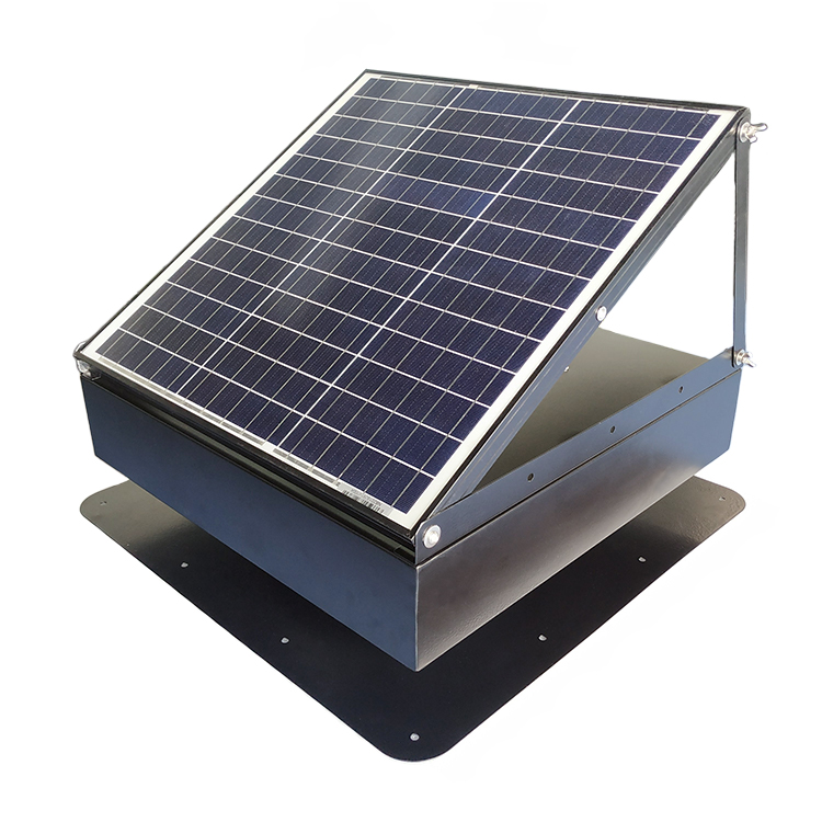 40W Adjustable Solar Attic Vent Fan For House